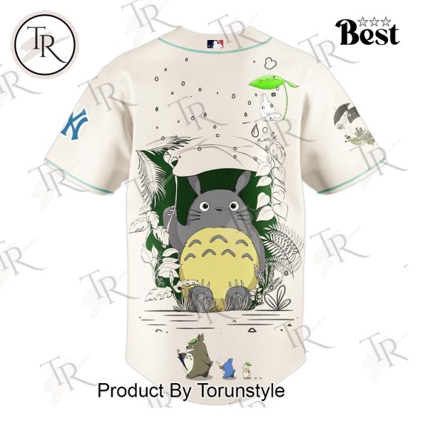 New York Yankees X Studio Ghibli 2025 Limited Edition Baseball Jersey