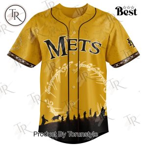 2025 The Lord Of The Rings X New York Mets Limited Edition Baseball Jersey