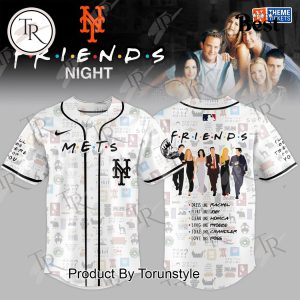 New York Mets X F.R.I.E.N.D.S Night 2025 Limited Edition Baseball Jersey