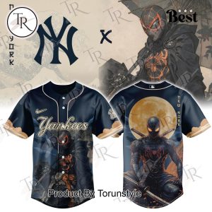New York Yankees X Spiderman Japan 2025 Special Edition Baseball Jersey