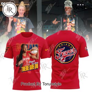 Aliyah Boston Number 7 X Indiana Fever 2025 There She Go Special Edition Hoodie