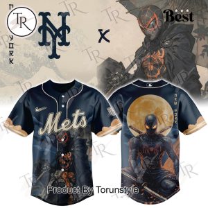 New York Mets X Spiderman Japan 2025 Special Edition Baseball Jersey