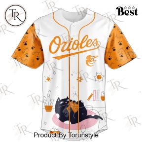 Baltimore Orioles X 2025 International Cat Day Limited Edition Baseball Jersey