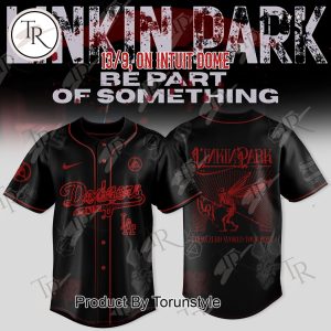 Los Angeles Dodgers X Linkin Park From Zero World Tour 2025 Limited Edition Baseball Jersey