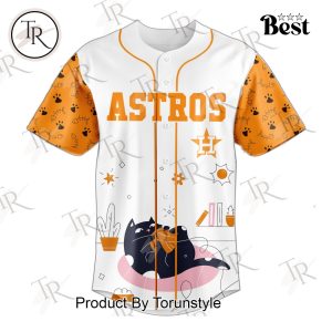 Houston Astros X 2025 International Cat Day Limited Edition Baseball Jersey