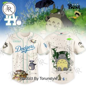 Los Angeles Dodgers X Studio Ghibli 2025 Limited Edition Baseball Jersey