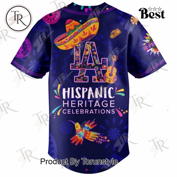 Los Angeles Dodgers X 2025 National Hispanic Heritage Month Limited Edition Baseball Jersey