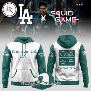 Los Angeles Dodgers X Squid Game 2025 It’s Time To Play Limited Edition Hoodie