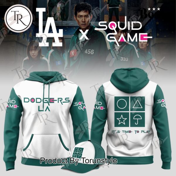 Los Angeles Dodgers X Squid Game 2025 It’s Time To Play Limited Edition Hoodie