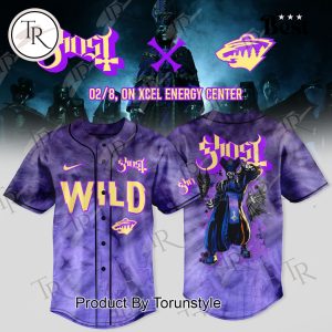 Ghost X Minnesota Wild 2025 Special Edition Baseball Jersey