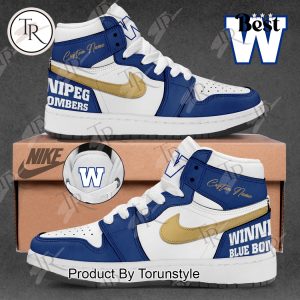 Winnipeg Blue Bombers Limited Edition 2025 Air Jordan 1 Sneakers