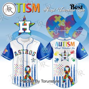 Houston Astros X Autism Awareness Month Accept-Understand-Love 2025 Limited Edition Baseball Jersey