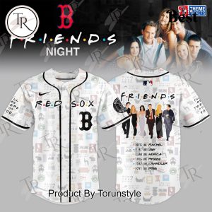 Boston Red Sox X F.R.I.E.N.D.S Night 2025 Limited Edition Baseball Jersey