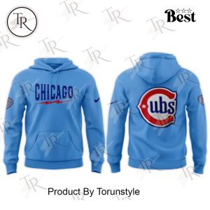 Chicago Cubs Alternate Uniform Blue Hoodie
