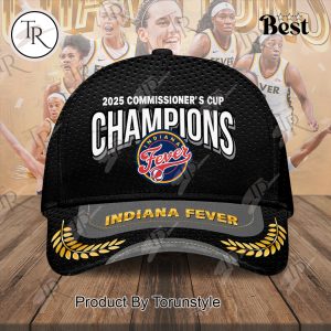 2025 Commissioner’s Cup Champions Indiana Fever Limited Edition Cap