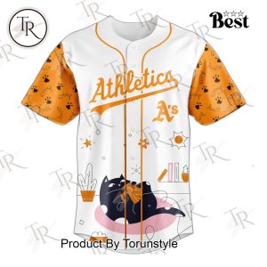 Athletics X 2025 International Cat Day Limited Edition Baseball Jersey
