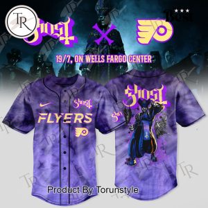 Ghost X Philadelphia Flyers 2025 Special Edition Baseball Jersey