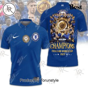 Champions FIFA Club World Cup 2025 Chelsea F.C Limited Edition Polo Shirt