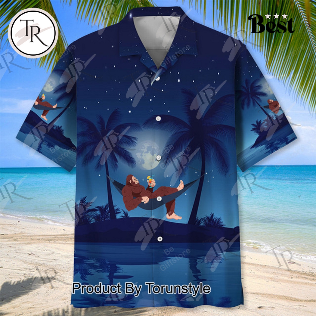 BigFoot 2025 Starry Night At Sea Limited Edition Hawaiian Shirt BigFoot 2025 Starry Night At Sea Limited Edition Hawaiian Shirt