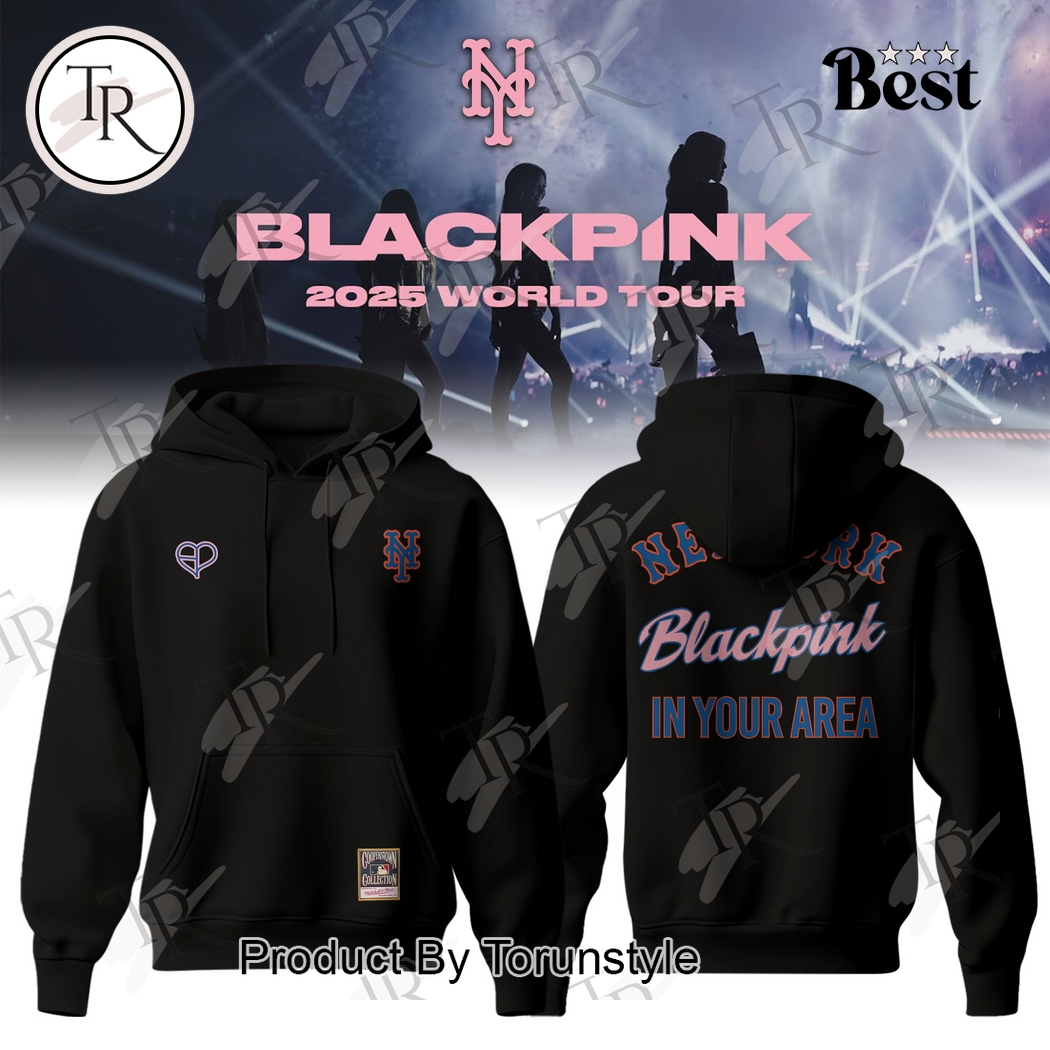 Blackpink 2025 World Tour In Your Area X New York Yankees Hoodie Blackpink 2025 World Tour In Your Area X New York Yankees Hoodie