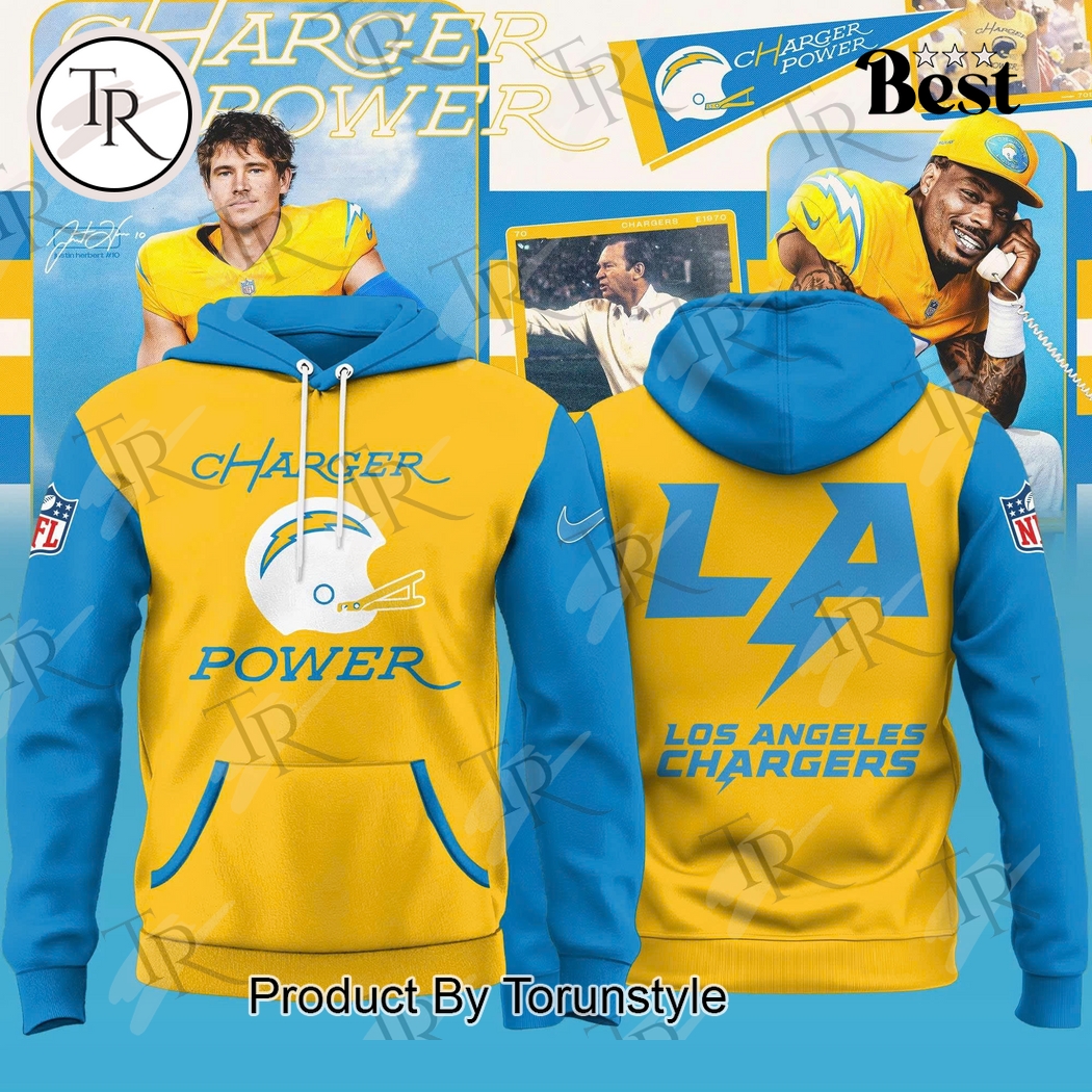 Charger Power Los Angeles Chargers 2025 Limited Edition Hoodie Charger Power Los Angeles Chargers 2025 Limited Edition Hoodie