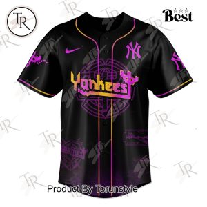 New York Yankees X Judas Priest Invincible Shield World Tour 2025 Baseball Jersey