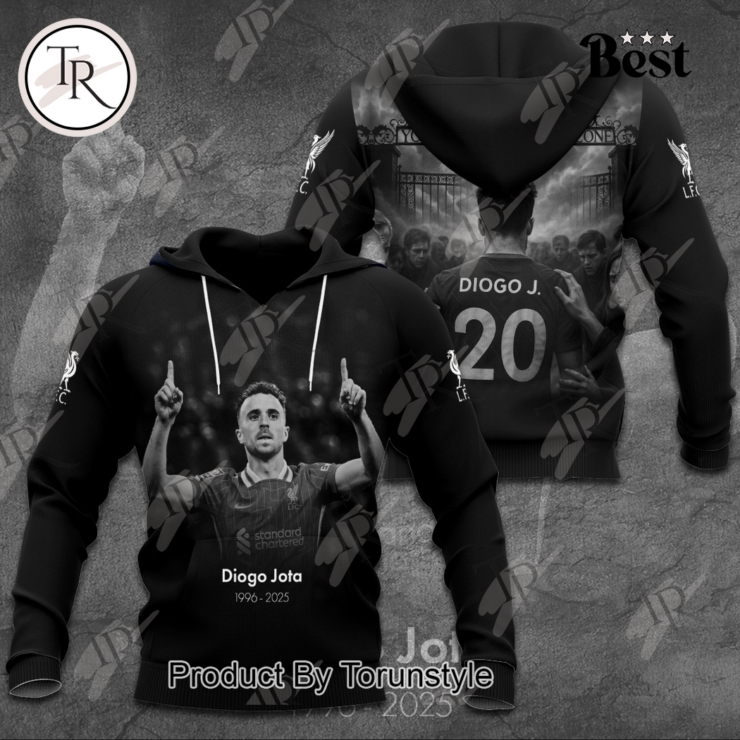 Diogo Jota X Liverpool F.C 1996-2025 Special Edition Hoodie