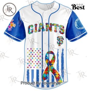 San Francisco Giants X Autism Awareness Month Accept-Understand-Love 2025 Limited Edition Baseball Jersey