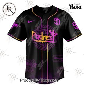 San Diego Padres X Judas Priest Invincible Shield World Tour 2025 Baseball Jersey