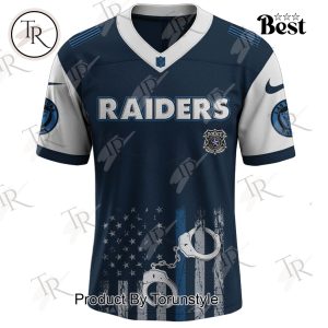 Las Vegas Raiders  Law Enforcement Appreciation 2025 Limited Edition Football Jersey
