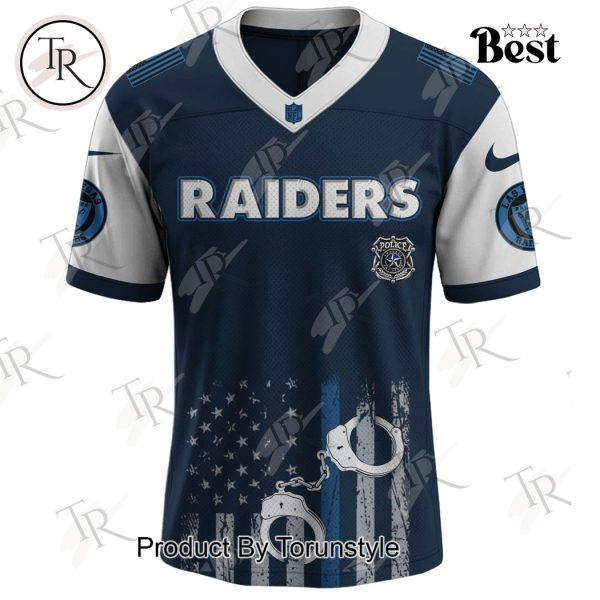 Las Vegas Raiders  Law Enforcement Appreciation 2025 Limited Edition Football Jersey