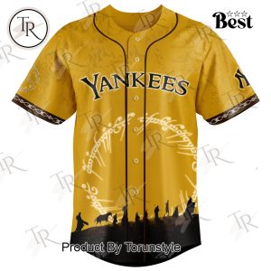 2025 The Lord Of The Rings X New York Yankees Limited Edition Baseball Jersey