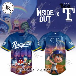 Texas Rangers X Inside Out 2025 Limited Edition Baseball Jersey