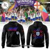 England Lionesses Home Winner European Champions 2022 – 2025 White Hoodie