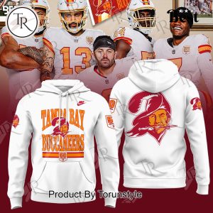 Tampa Bay Buccaneers X 50th Season Game Limited Edition Hoodie – White