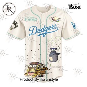Los Angeles Dodgers X Studio Ghibli 2025 Limited Edition Baseball Jersey
