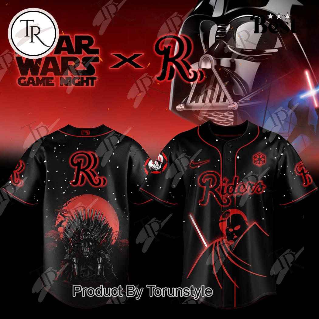 Frisco RoughRiders 2025 X Star Wars Game Night Special Edition Baseball Jersey