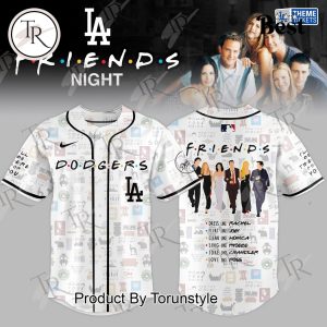 Los Angeles Dodgers X F.R.I.E.N.D.S Night 2025 Limited Edition Baseball Jersey