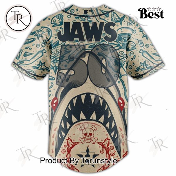 Houston Astros X Jaws 50 2025 Limited Edition Baseball Jersey