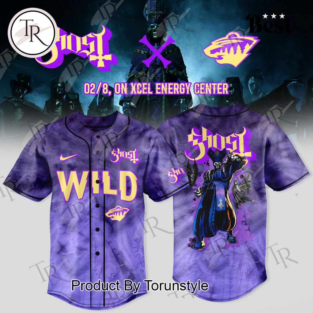 Ghost X Minnesota Wild 2025 Special Edition Baseball Jersey