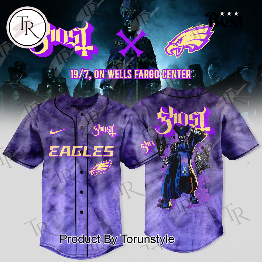Ghost X Philadelphia Eagles 2025 Special Edition Baseball Jersey