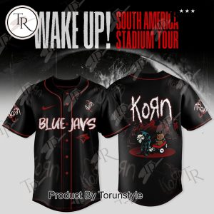 Toronto Blue Jays X Wake Up! South America Stadium Tour 2025 “Korn” Limited Edition Baseball Jersey