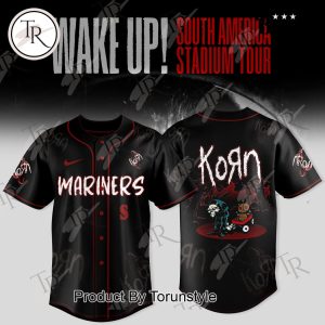 Seattle Mariners X Wake Up! South America Stadium Tour 2025 “Korn” Limited Edition Baseball Jersey