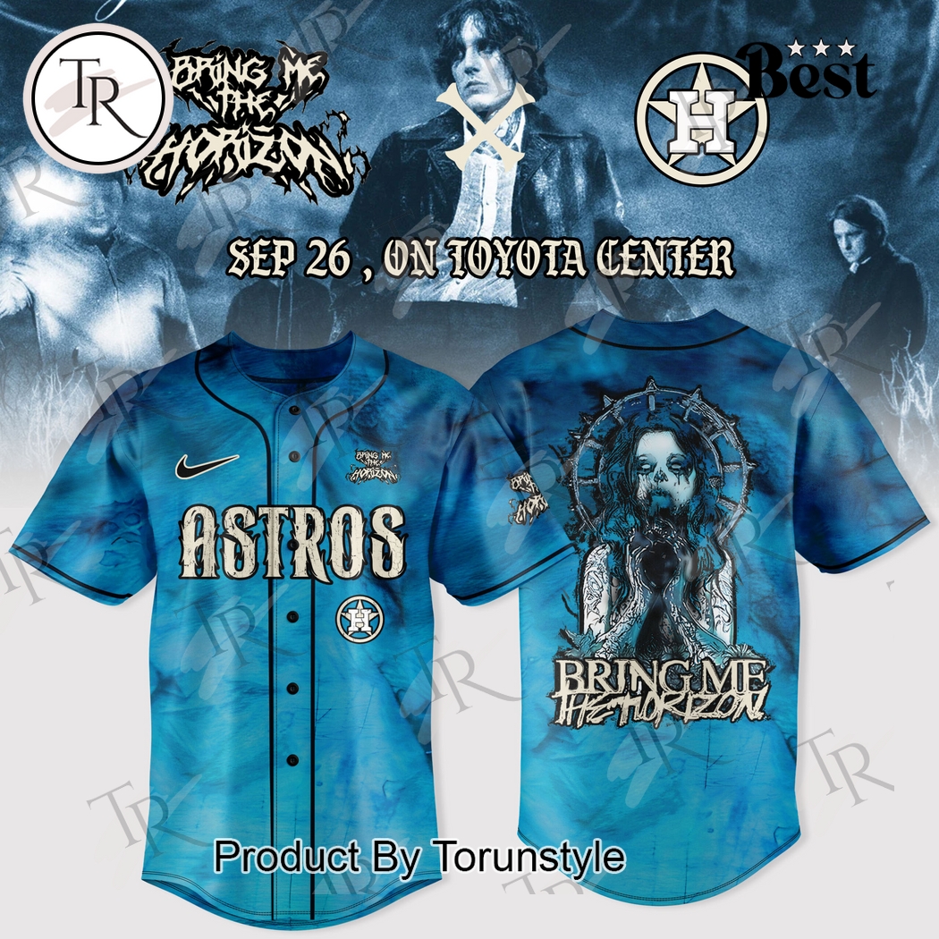 Houston Astros X Bring Me The Horizon Tour 2025 Baseball Jersey Houston Astros X Bring Me The Horizon Tour 2025 Baseball Jersey