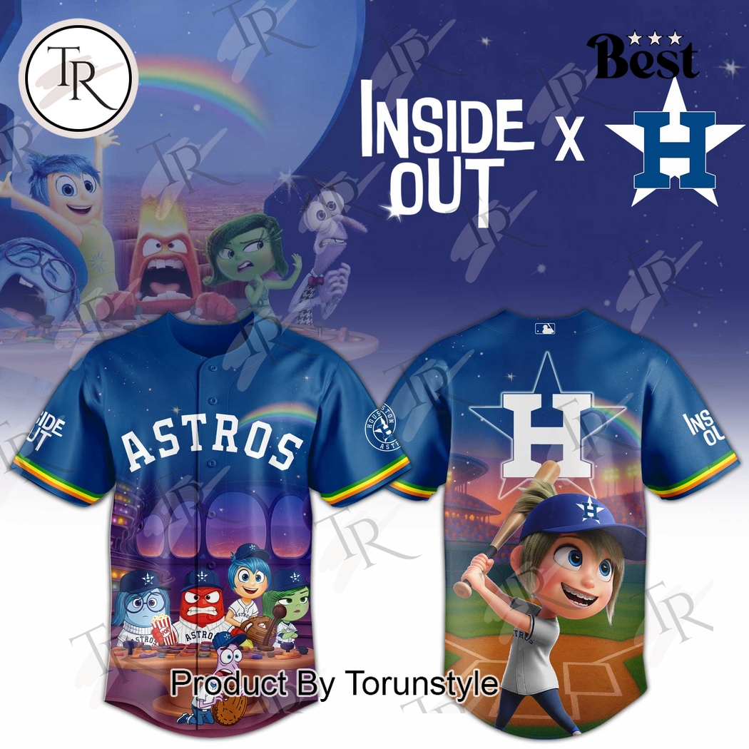 Houston Astros X Inside Out 2025 Edition Baseball Jersey