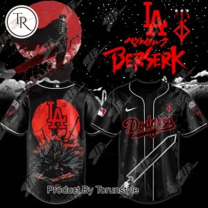 Los Angeles Dodgers X Berserk Limited Edition 2025 Baseball Jersey