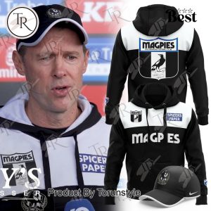 Collingwood X Craig McRae Spicers Paper Hoodie