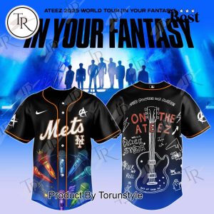 New York Mets The Poster We Made! On The Ateez 2025 Special Edition Baseball Jersey