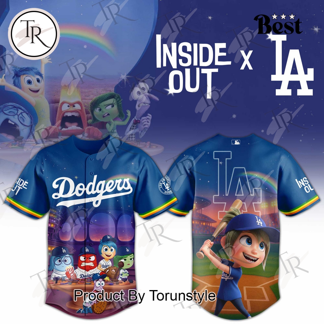 Los Angeles Dodgers X Inside Out 2025 Edition Baseball Jersey