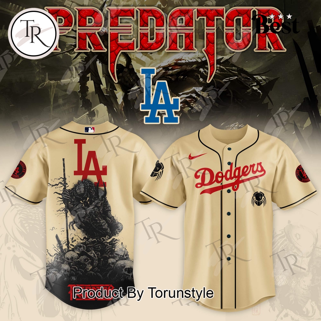 Los Angeles Dodgers X Predator 2025 Limited Edition Baseball Jersey Los Angeles Dodgers X Predator 2025 Limited Edition Baseball Jersey